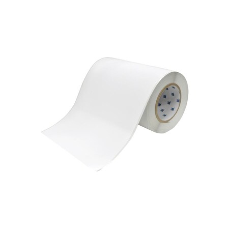 Brady LABEL ROLL, J50, WHT, 8"X100', ROLL OF 100 FEET, J50C-8000-2595